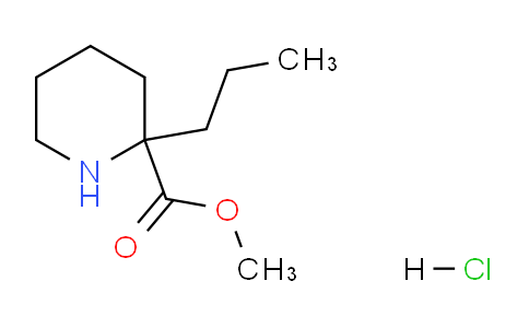 CAS No. 1332529-69-7, Methyl 2-propylpiperidine-2-carboxylate hydrochloride