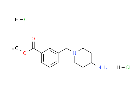 CAS No. 1286274-25-6, Methyl 3-((4-aminopiperidin-1-yl)methyl)benzoate dihydrochloride