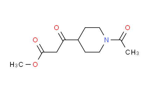 CAS No. 1083229-82-6, Methyl 3-(1-acetylpiperidin-4-yl)-3-oxopropanoate