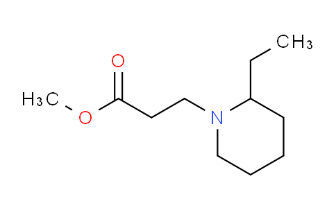 CAS No. 1094654-27-9, Methyl 3-(2-ethylpiperidin-1-yl)propanoate