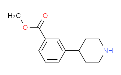 CAS No. 744197-23-7, Methyl 3-(piperidin-4-yl)benzoate