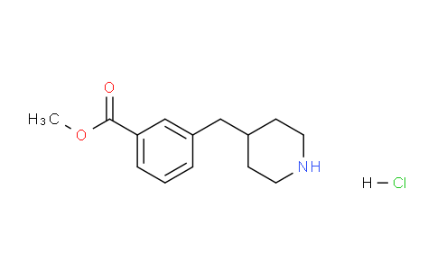 CAS No. 1170373-83-7, Methyl 3-(piperidin-4-ylmethyl)benzoate hydrochloride