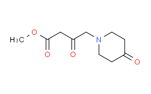 CAS No. 1229623-75-9, Methyl 3-oxo-4-(4-oxopiperidin-1-yl)butanoate