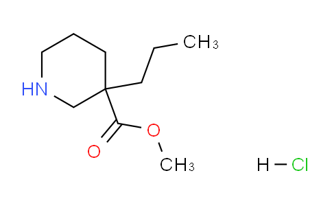 CAS No. 1332531-67-5, Methyl 3-propylpiperidine-3-carboxylate hydrochloride
