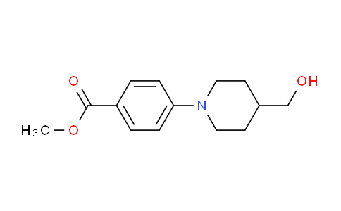 CAS No. 392690-98-1, Methyl 4-(4-(hydroxymethyl)piperidin-1-yl)benzoate