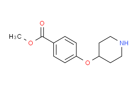 CAS No. 281234-95-5, Methyl 4-(4-piperidinyloxy)benzoate