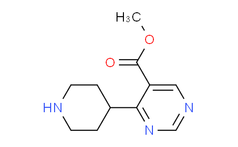 CAS No. 1708268-68-1, Methyl 4-(piperidin-4-yl)pyrimidine-5-carboxylate