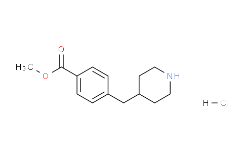 CAS No. 333986-70-2, Methyl 4-(piperidin-4-ylmethyl)benzoate hydrochloride