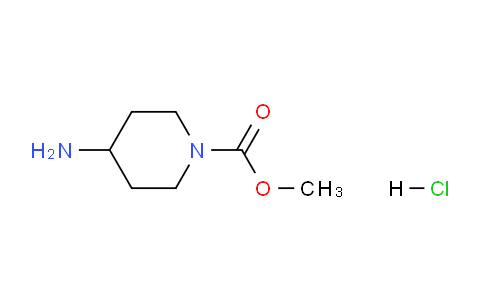 CAS No. 1187160-88-8, Methyl 4-aminopiperidine-1-carboxylate hydrochloride