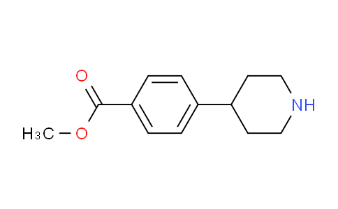CAS No. 281235-04-9, Methyl 4-piperidin-4-yl-benzoate