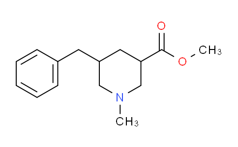 CAS No. 1956332-23-2, Methyl 5-benzyl-1-methylpiperidine-3-carboxylate