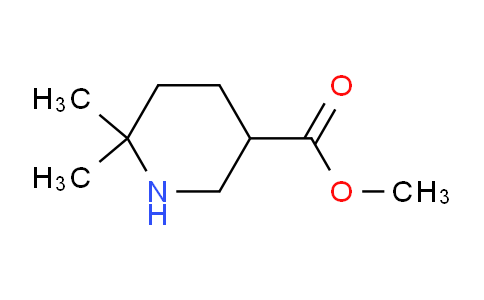 CAS No. 1269755-65-8, Methyl 6,6-dimethylpiperidine-3-carboxylate
