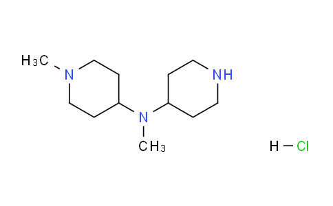CAS No. 1956325-41-9, N,1-Dimethyl-N-(piperidin-4-yl)piperidin-4-amine hydrochloride