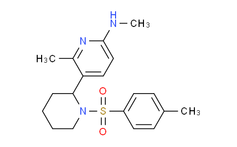 CAS No. 1352500-26-5, N,6-Dimethyl-5-(1-tosylpiperidin-2-yl)pyridin-2-amine