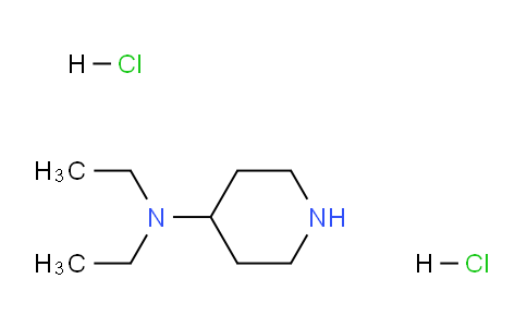CAS No. 50534-25-3, N,N-Diethylpiperidin-4-amine dihydrochloride