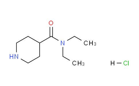 CAS No. 95389-83-6, N,N-Diethylpiperidine-4-carboxamide hydrochloride