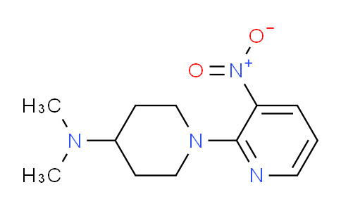 CAS No. 1779136-31-0, N,N-Dimethyl-1-(3-nitropyridin-2-yl)piperidin-4-amine