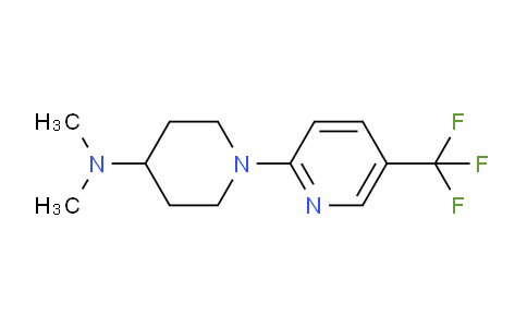 CAS No. 1774898-15-5, N,N-Dimethyl-1-(5-(trifluoromethyl)pyridin-2-yl)piperidin-4-amine