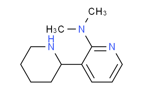 CAS No. 1337304-51-4, N,N-Dimethyl-3-(piperidin-2-yl)pyridin-2-amine