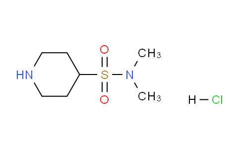 CAS No. 956075-49-3, N,N-Dimethylpiperidine-4-sulfonamide hydrochloride