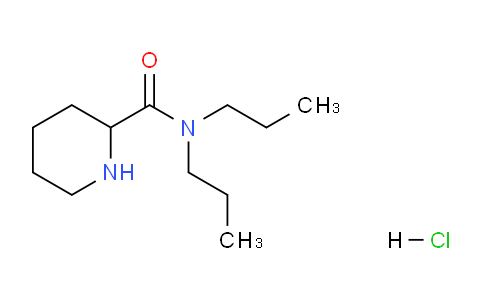 CAS No. 1236254-68-4, N,N-Dipropylpiperidine-2-carboxamide hydrochloride