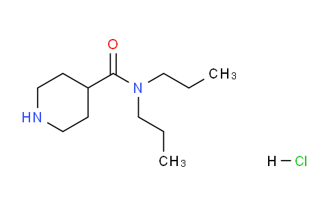 CAS No. 1220033-73-7, N,N-Dipropylpiperidine-4-carboxamide hydrochloride