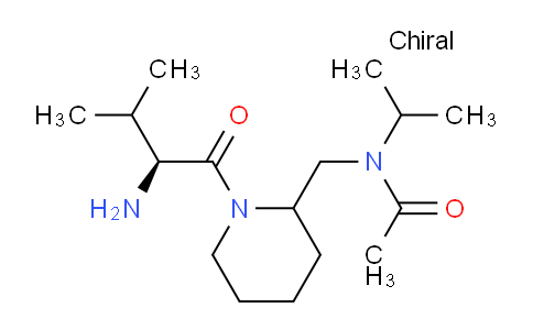 CAS No. 1354026-19-9, N-((1-((S)-2-Amino-3-methylbutanoyl)piperidin-2-yl)methyl)-N-isopropylacetamide