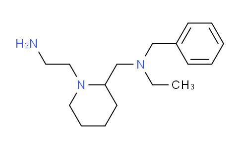 CAS No. 1353947-76-8, N-((1-(2-Aminoethyl)piperidin-2-yl)methyl)-N-benzylethanamine