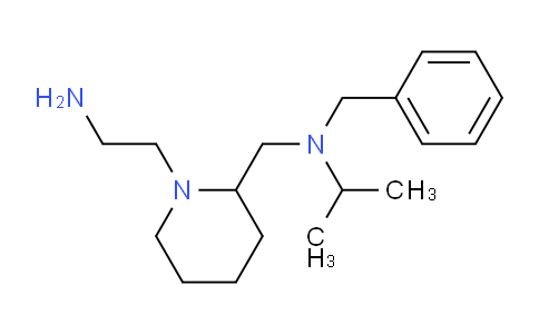 CAS No. 1353982-41-8, N-((1-(2-Aminoethyl)piperidin-2-yl)methyl)-N-benzylpropan-2-amine