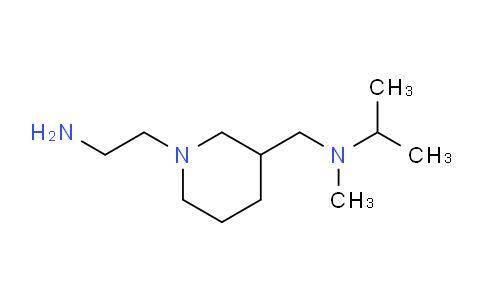 CAS No. 1353966-22-9, N-((1-(2-Aminoethyl)piperidin-3-yl)methyl)-N-methylpropan-2-amine