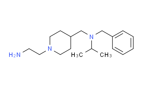 CAS No. 1353975-28-6, N-((1-(2-Aminoethyl)piperidin-4-yl)methyl)-N-benzylpropan-2-amine