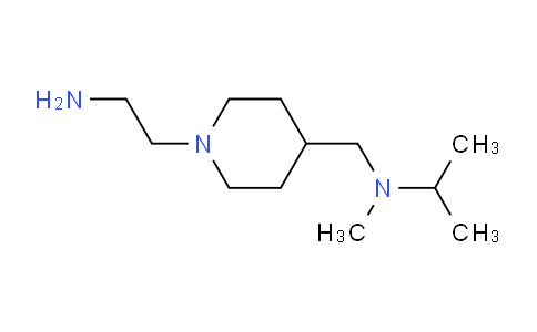 CAS No. 1353971-20-6, N-((1-(2-Aminoethyl)piperidin-4-yl)methyl)-N-methylpropan-2-amine