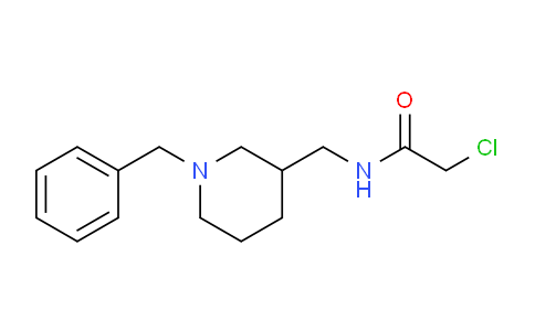 CAS No. 1353965-76-0, N-((1-Benzylpiperidin-3-yl)methyl)-2-chloroacetamide