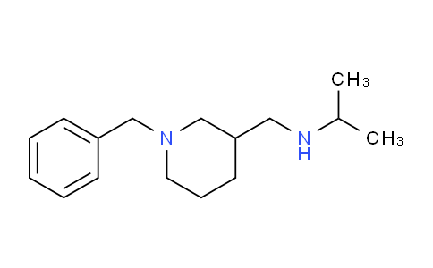 CAS No. 1273848-19-3, N-((1-Benzylpiperidin-3-yl)methyl)propan-2-amine