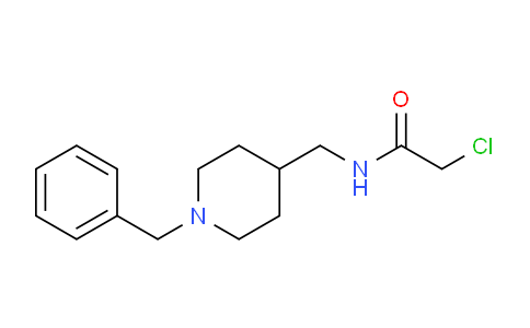 CAS No. 1353952-74-5, N-((1-Benzylpiperidin-4-yl)methyl)-2-chloroacetamide