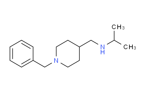 CAS No. 1330753-19-9, N-((1-Benzylpiperidin-4-yl)methyl)propan-2-amine
