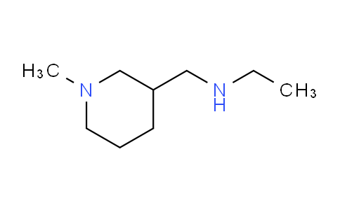 CAS No. 1247792-71-7, N-((1-Methylpiperidin-3-yl)methyl)ethanamine