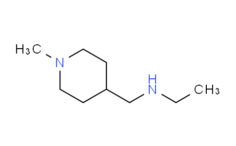 CAS No. 1249079-24-0, N-((1-Methylpiperidin-4-yl)methyl)ethanamine