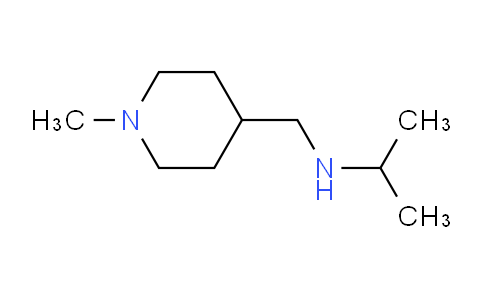 CAS No. 1250426-09-5, N-((1-Methylpiperidin-4-yl)methyl)propan-2-amine