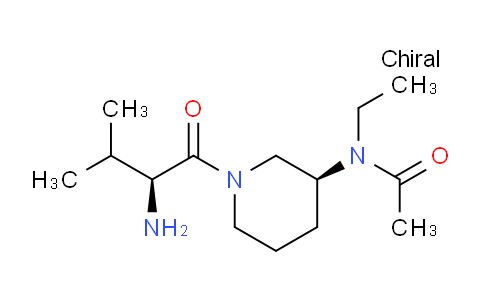 CAS No. 1401665-83-5, N-((S)-1-((S)-2-Amino-3-methylbutanoyl)piperidin-3-yl)-N-ethylacetamide