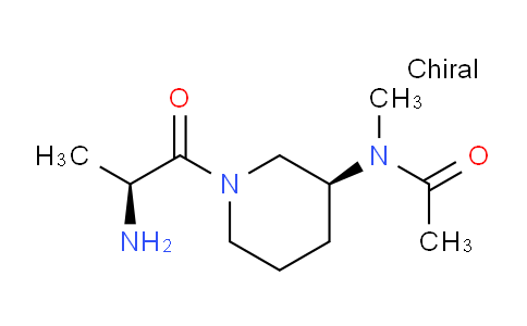 CAS No. 1401665-67-5, N-((S)-1-((S)-2-Aminopropanoyl)piperidin-3-yl)-N-methylacetamide