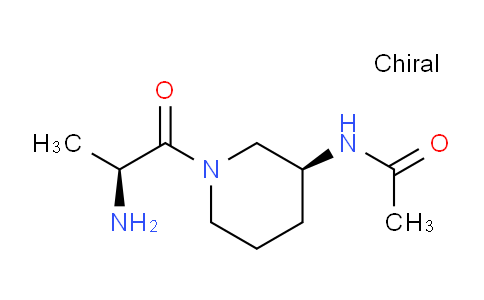 CAS No. 1401666-82-7, N-((S)-1-((S)-2-Aminopropanoyl)piperidin-3-yl)acetamide