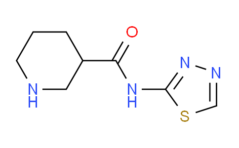 CAS No. 1019324-93-6, N-(1,3,4-Thiadiazol-2-yl)piperidine-3-carboxamide