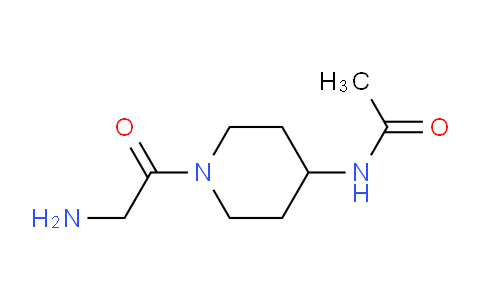 CAS No. 1353973-03-1, N-(1-(2-Aminoacetyl)piperidin-4-yl)acetamide