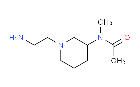 CAS No. 1353969-08-0, N-(1-(2-Aminoethyl)piperidin-3-yl)-N-methylacetamide