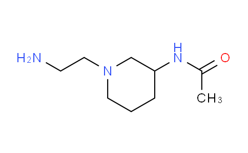 CAS No. 1353985-54-2, N-(1-(2-Aminoethyl)piperidin-3-yl)acetamide