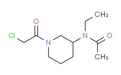 CAS No. 1353945-71-7, N-(1-(2-Chloroacetyl)piperidin-3-yl)-N-ethylacetamide