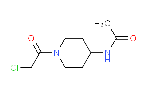 CAS No. 1107645-38-4, N-(1-(2-Chloroacetyl)piperidin-4-yl)acetamide
