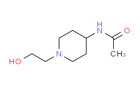 CAS No. 1353988-24-5, N-(1-(2-Hydroxyethyl)piperidin-4-yl)acetamide
