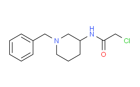 CAS No. 1353974-27-2, N-(1-Benzylpiperidin-3-yl)-2-chloroacetamide